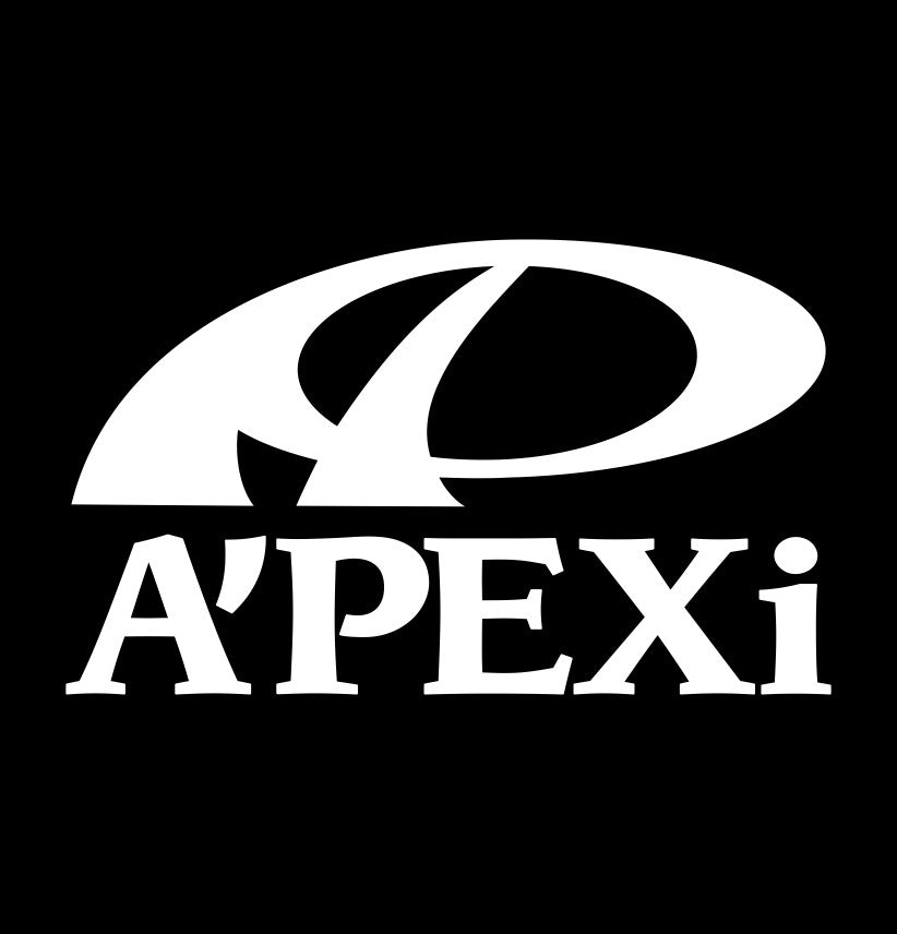 Apexi decal, sticker, performance car decal, sticker