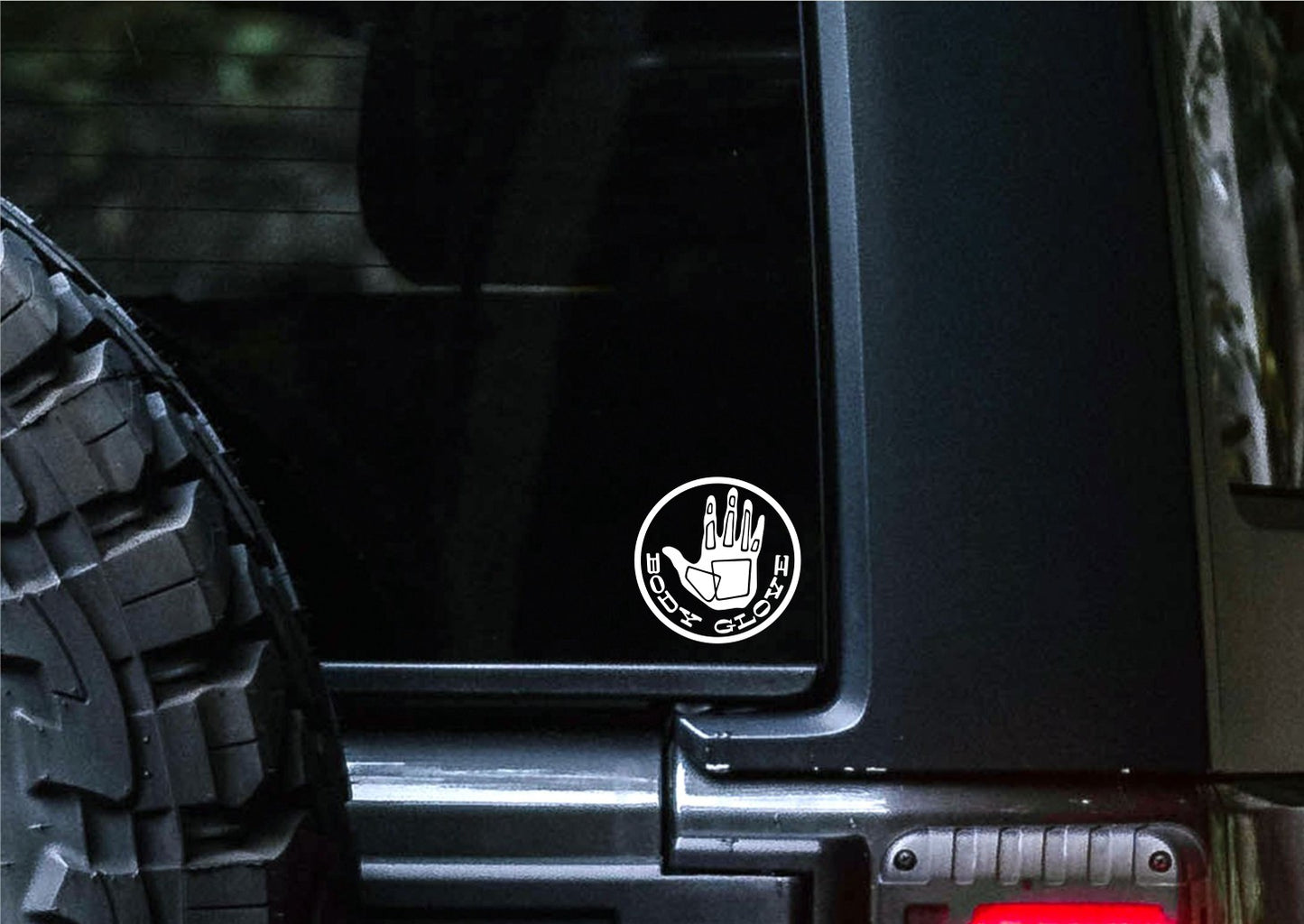 Body Glove decal, sticker