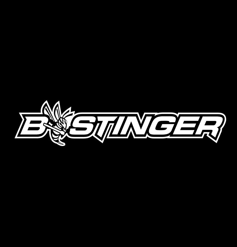 Bee Stinger decal, sticker, fishing hunting decal, car sticker