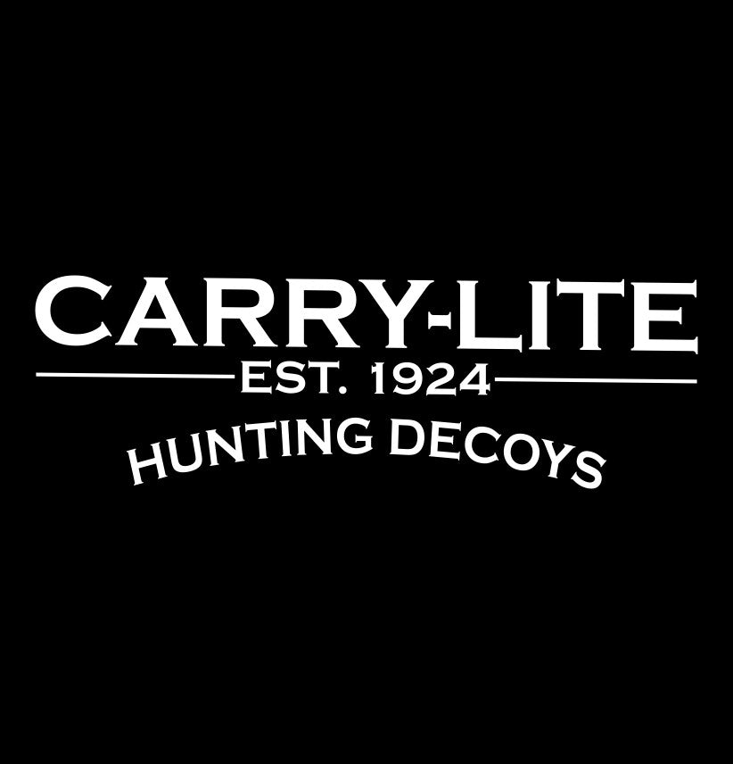 Carry Lite Decoys decal, sticker, hunting fishing sticker, car decal