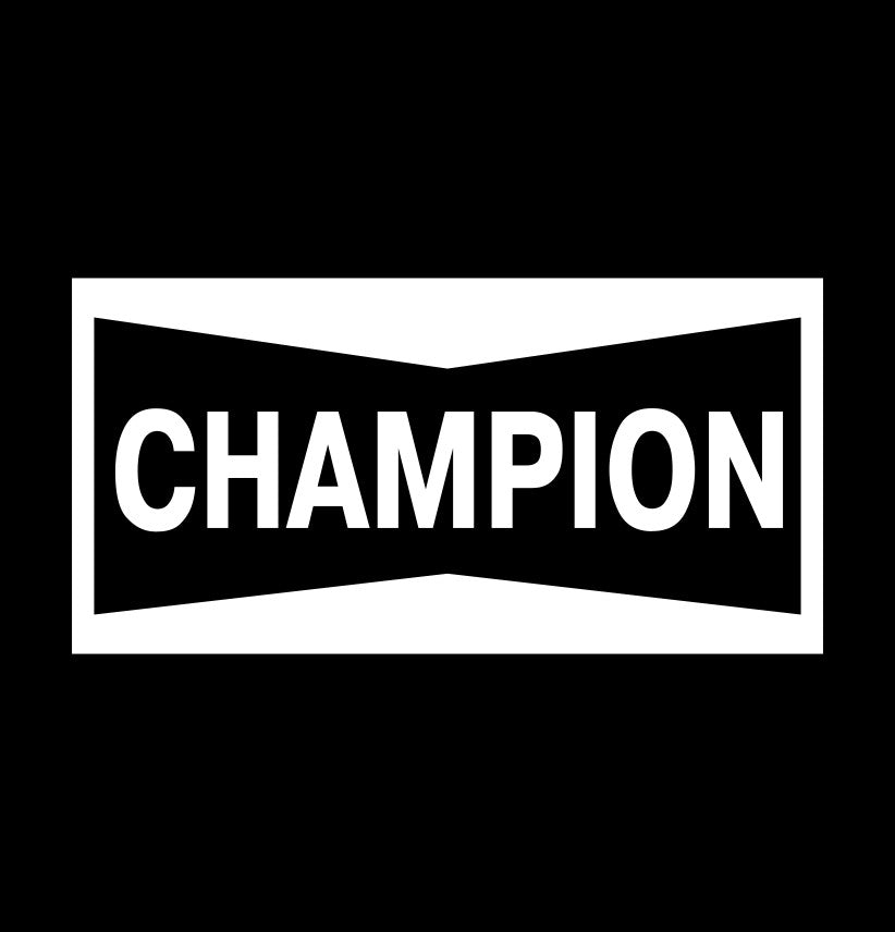 Champion decal, sticker, performance decal, car sticker