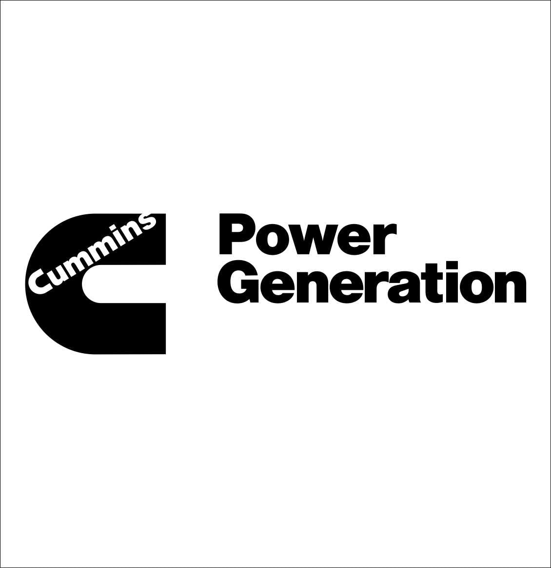 Cummins decal, sticker, performance decal, sticker, car sticker c