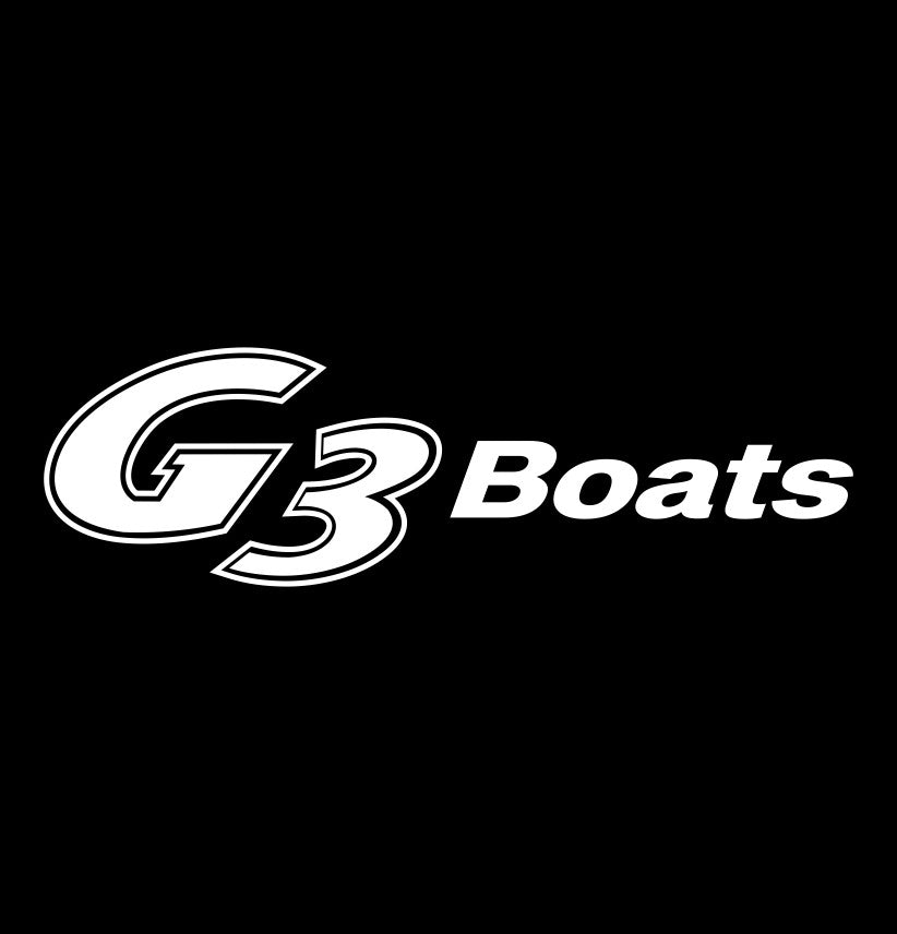 G3 boats decal, sticker, hunting fishing decal, car sticker