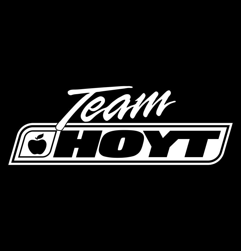 Hoyt Archery decal, sticker, hunting fishing decal, car sticker