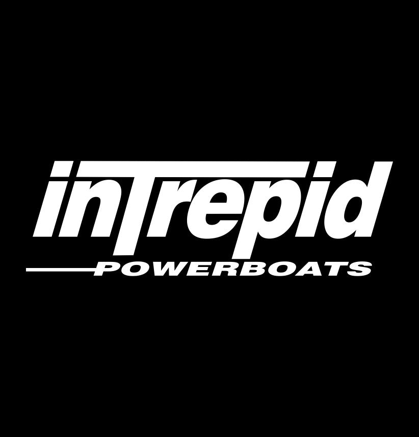 Intrepid Boats decal, sticker, hunting fishing decal, car sticker