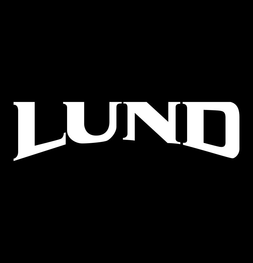 Lund Boats decal, sticker, hunting fishing decal, car sticker