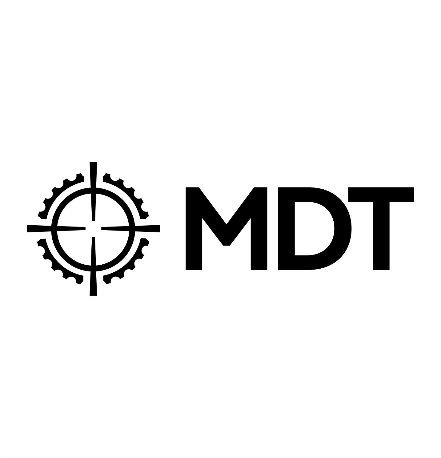 MDT decal, sticker, firearm decal