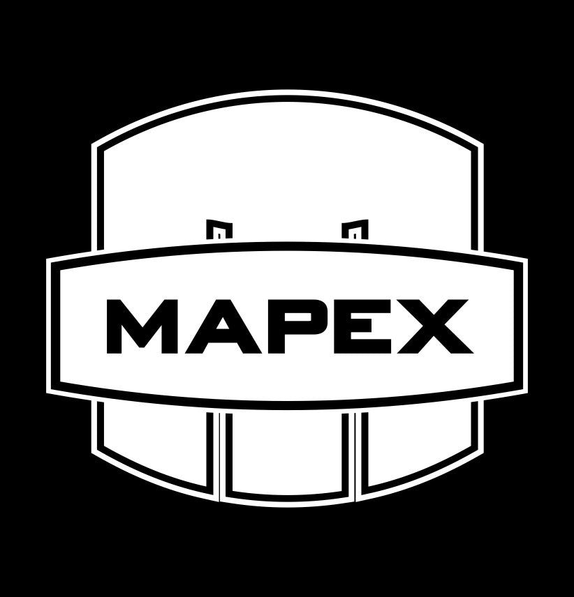 Mapex drums decal, music instrument decal, car decal sticker