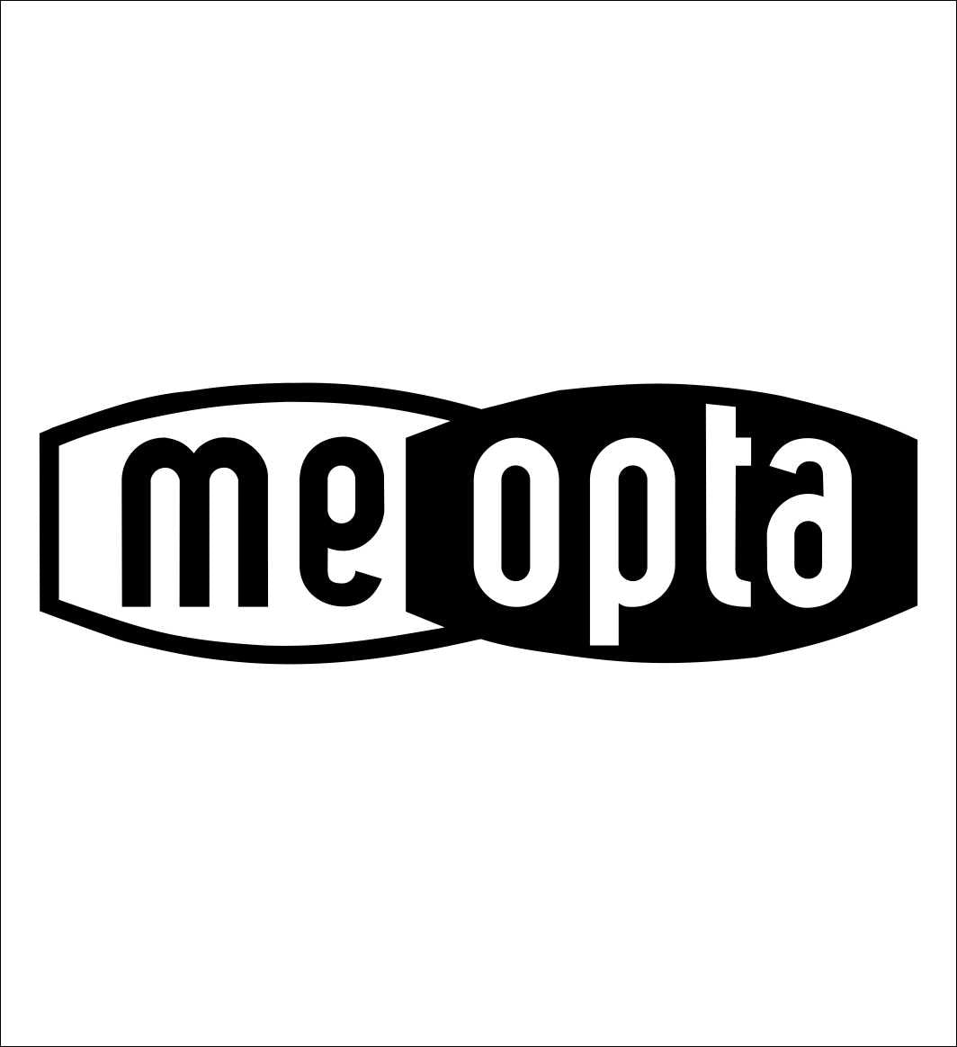Meopta decal, sticker, hunting fishing decal, car sticker