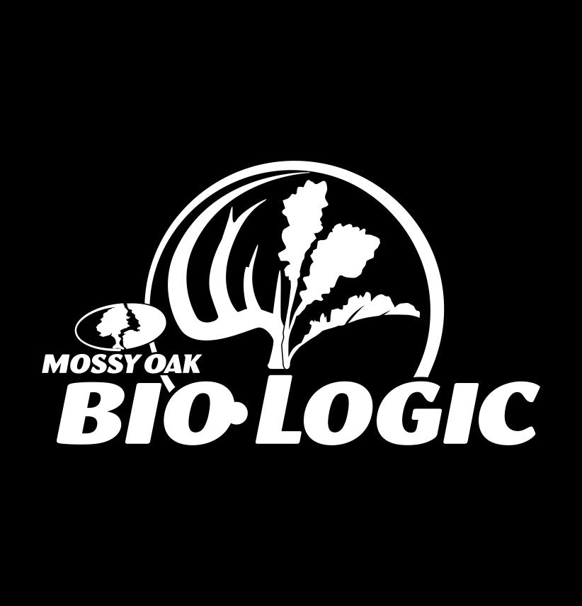 Mossy Oak Bio Logic decal, sticker, hunting fishing decal, car sticker