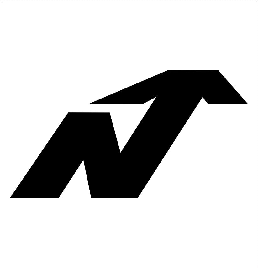 Nordica decal, sticker, ski decal B