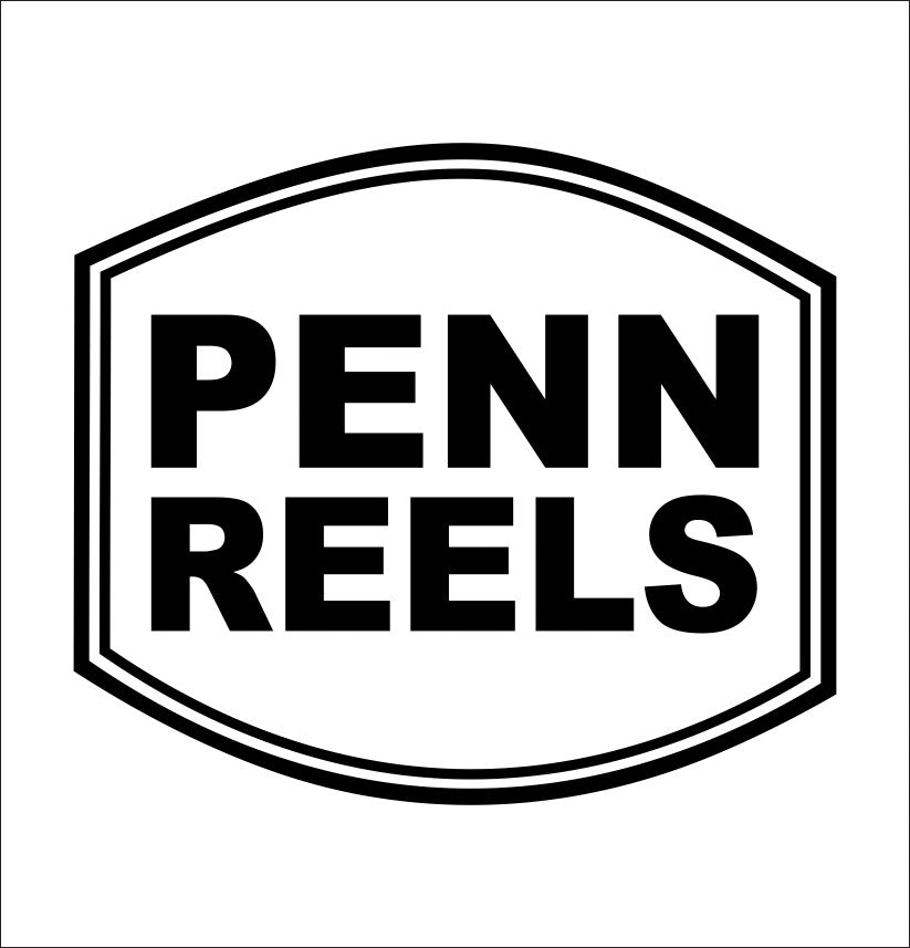 Penn Reels decal, sticker, hunting fishing decal, car sticker