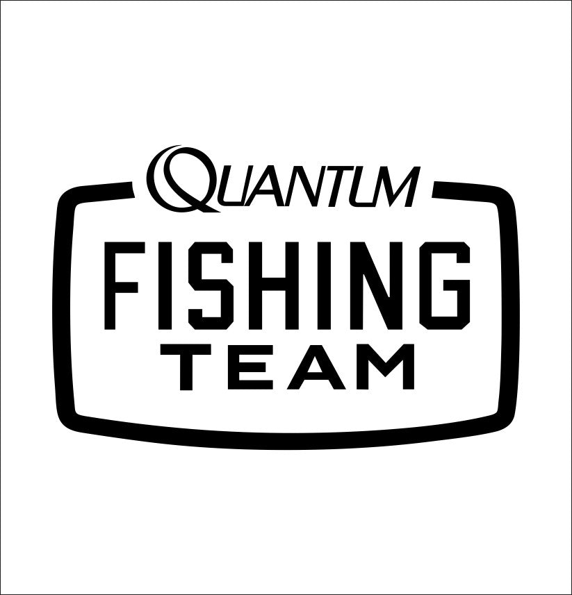 Quantum Fishing decal, sticker, fishing hunting sticker, car decal c