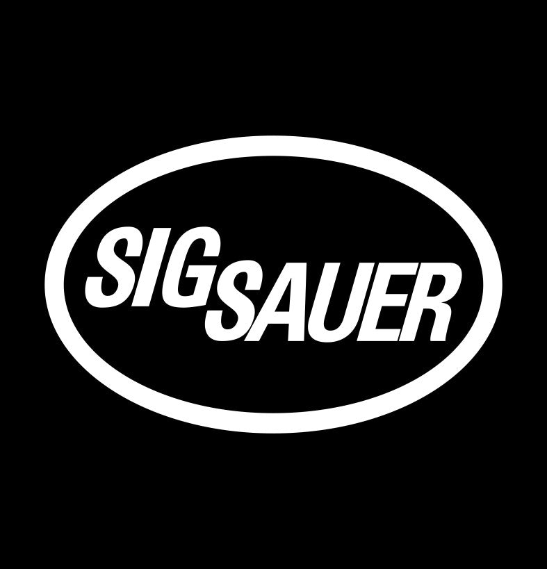 Sig sauer decal, sticker, firearm decal
