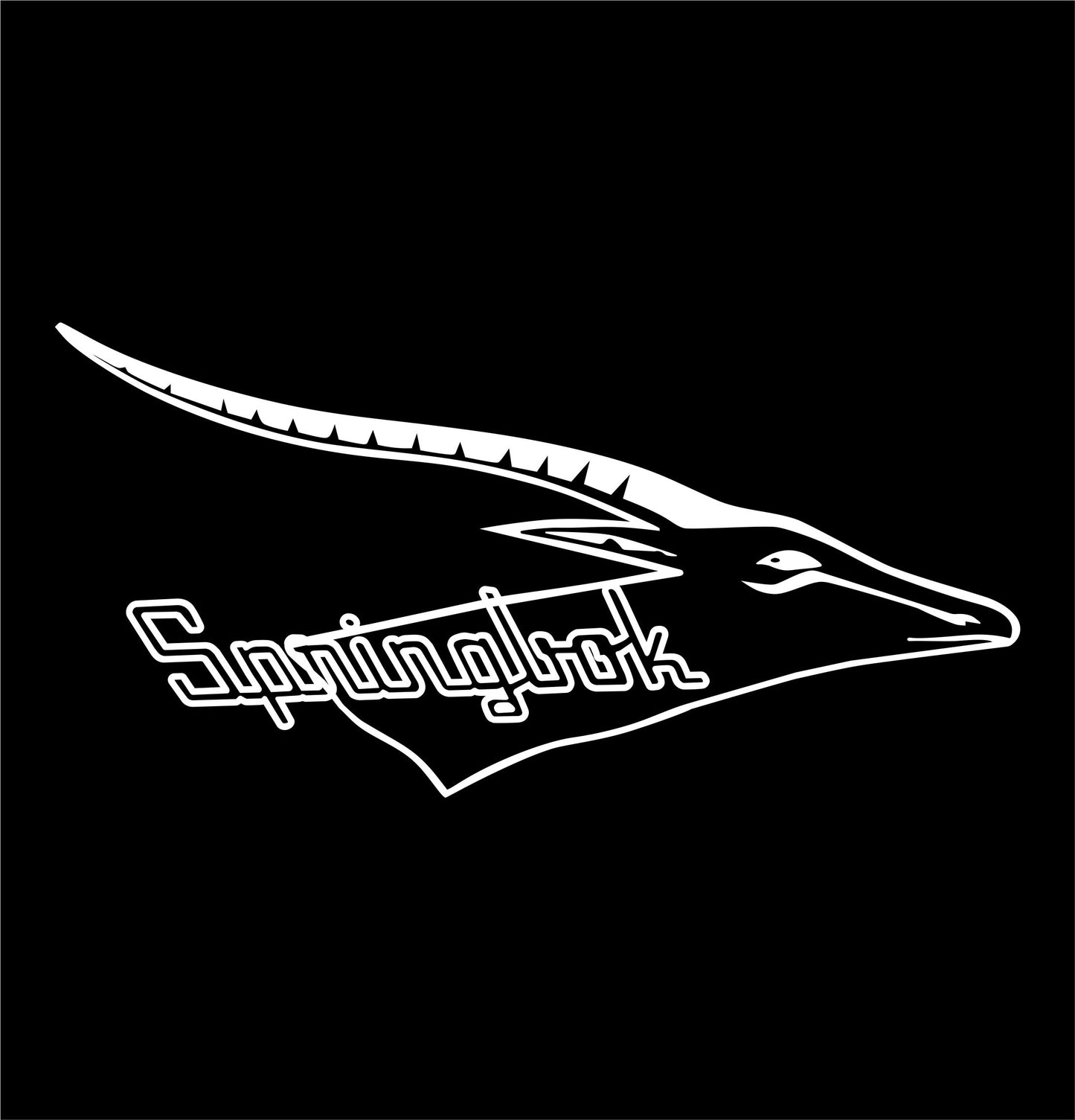 Springbok boats decal, sticker, hunting fishing decal, car sticker