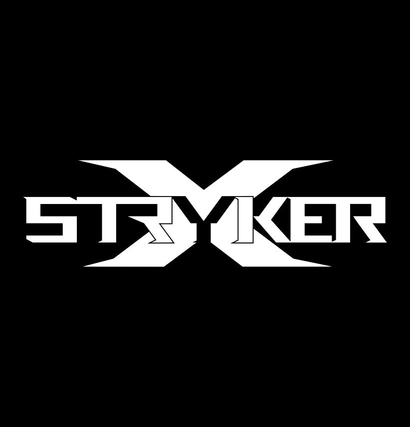 Stryker Crossbows decal, sticker, fishing hunting decal, car sticker