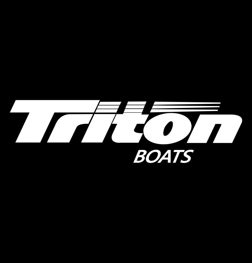 Triton Boats decal, sticker, hunting fishing decal, car sticker