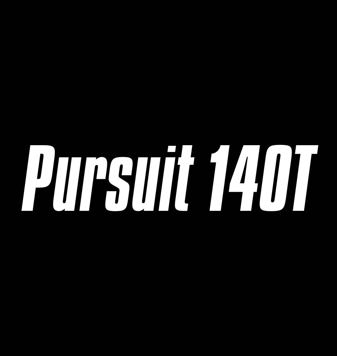 Pelican Pursuit 140T decal