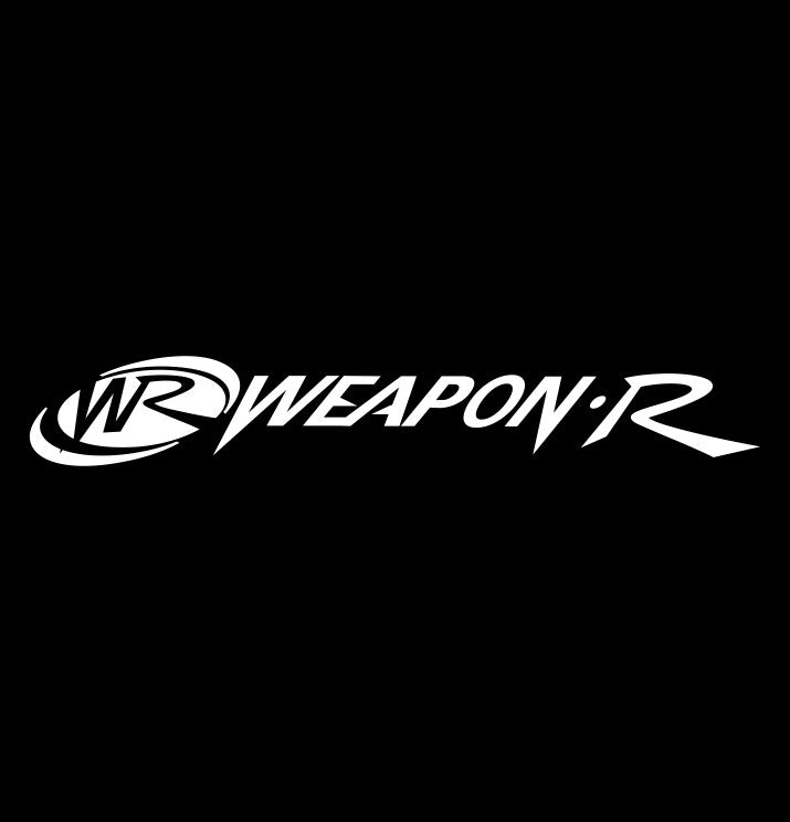 Weapon R decal, sticker