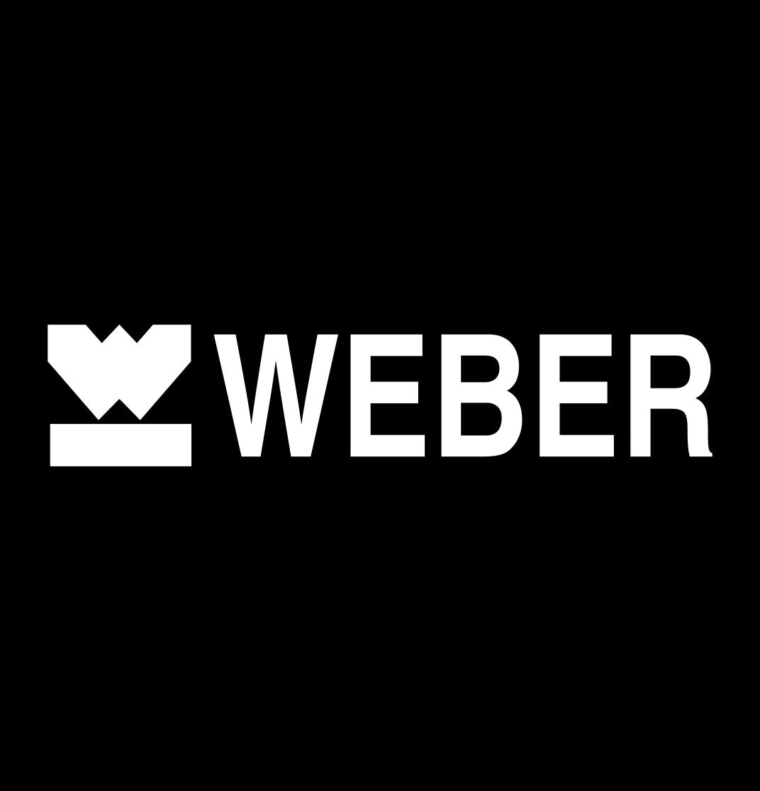Weber decal, sticker