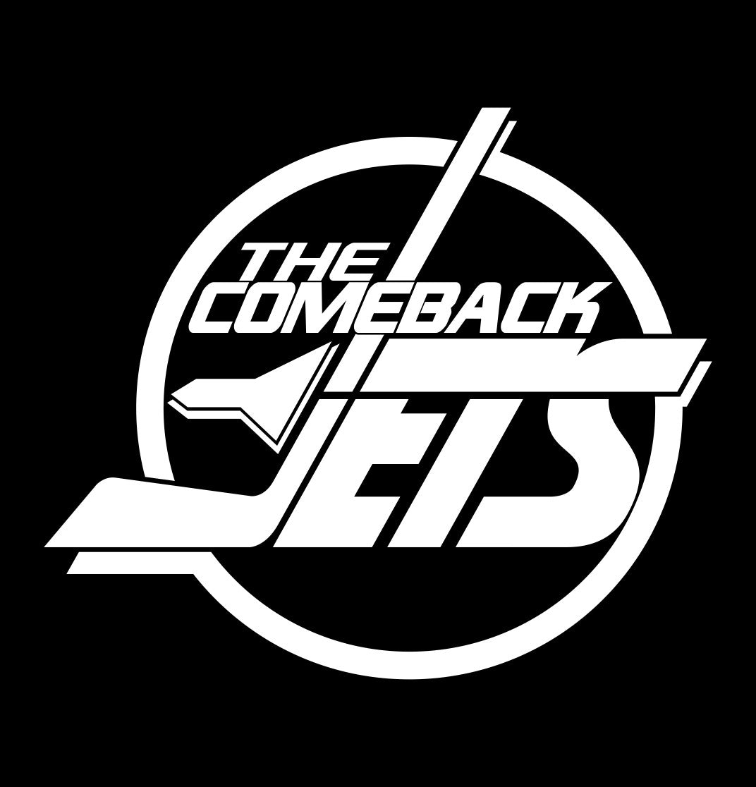 Winnipeg Jets decal, sticker