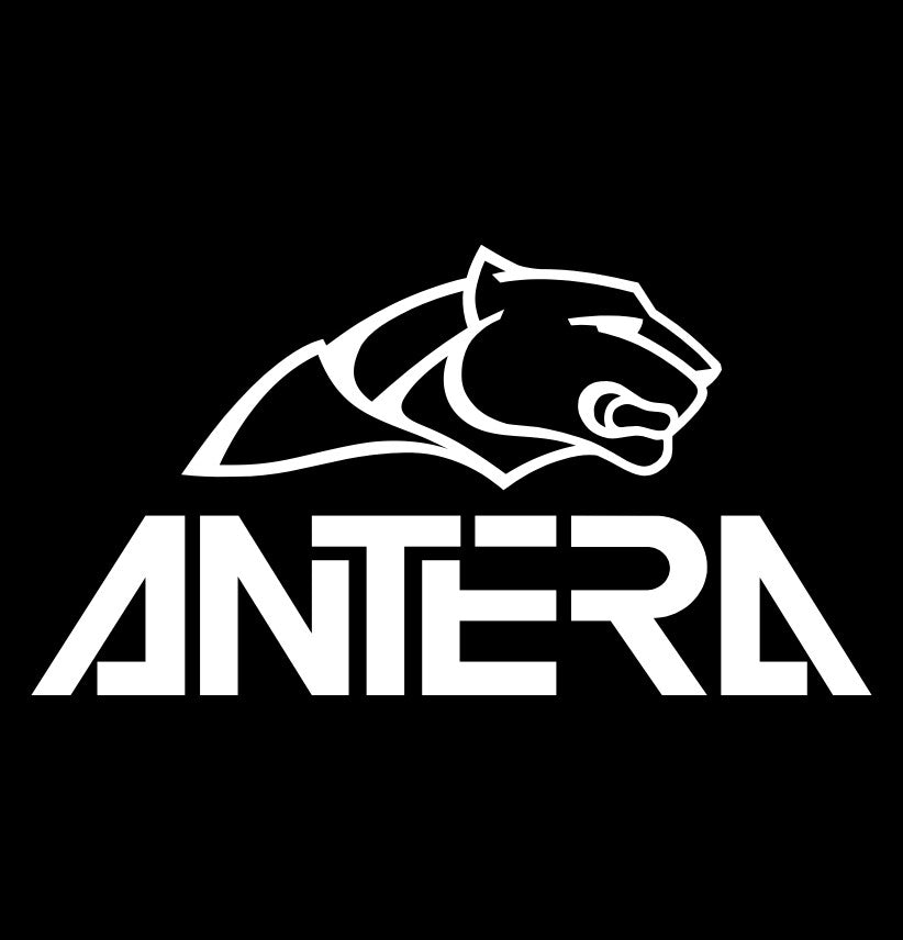 Antera decal, sticker, performance car decal sticker