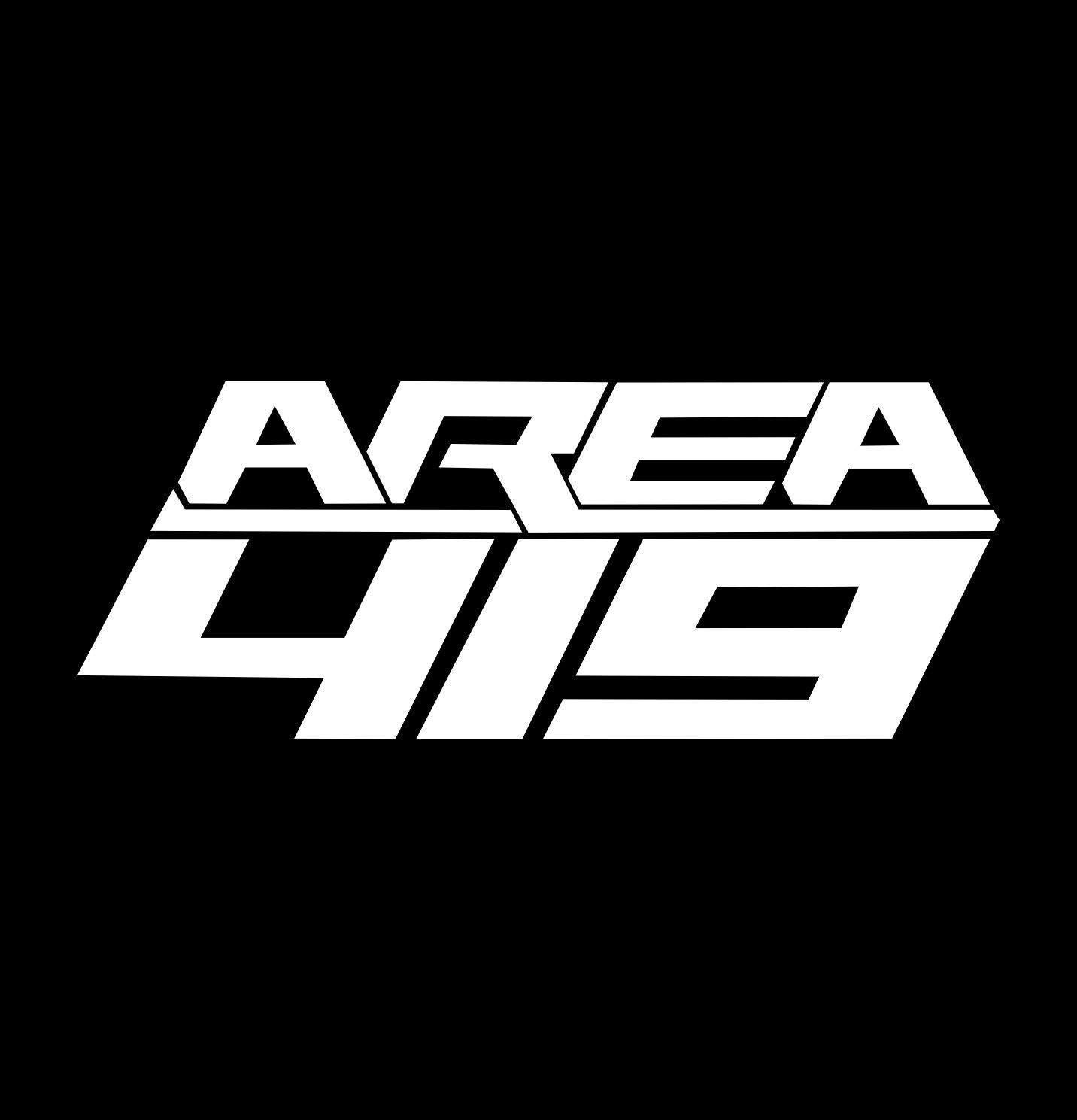 Area 419 decal, sticker, firearm decal