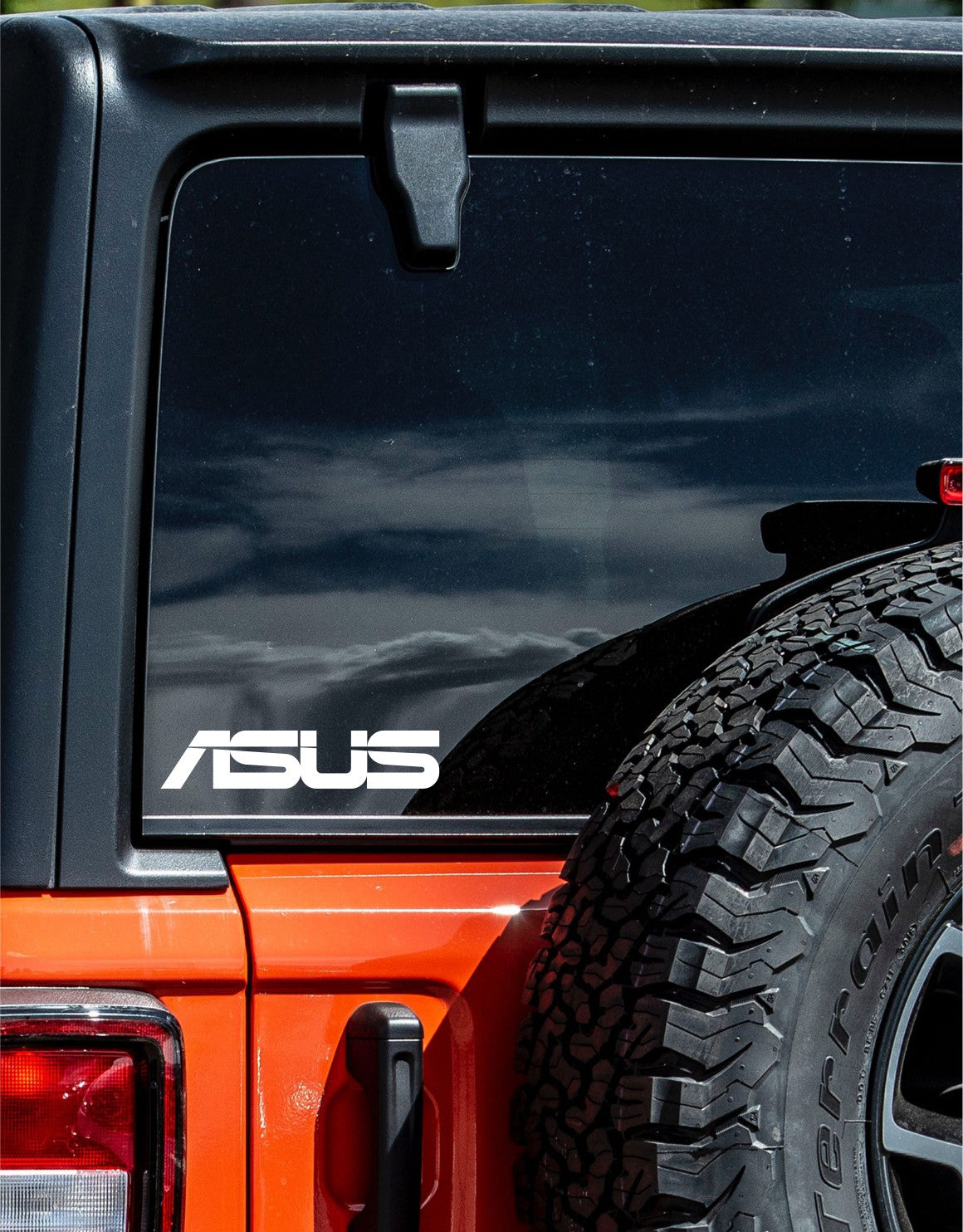 Asus decal, sticker