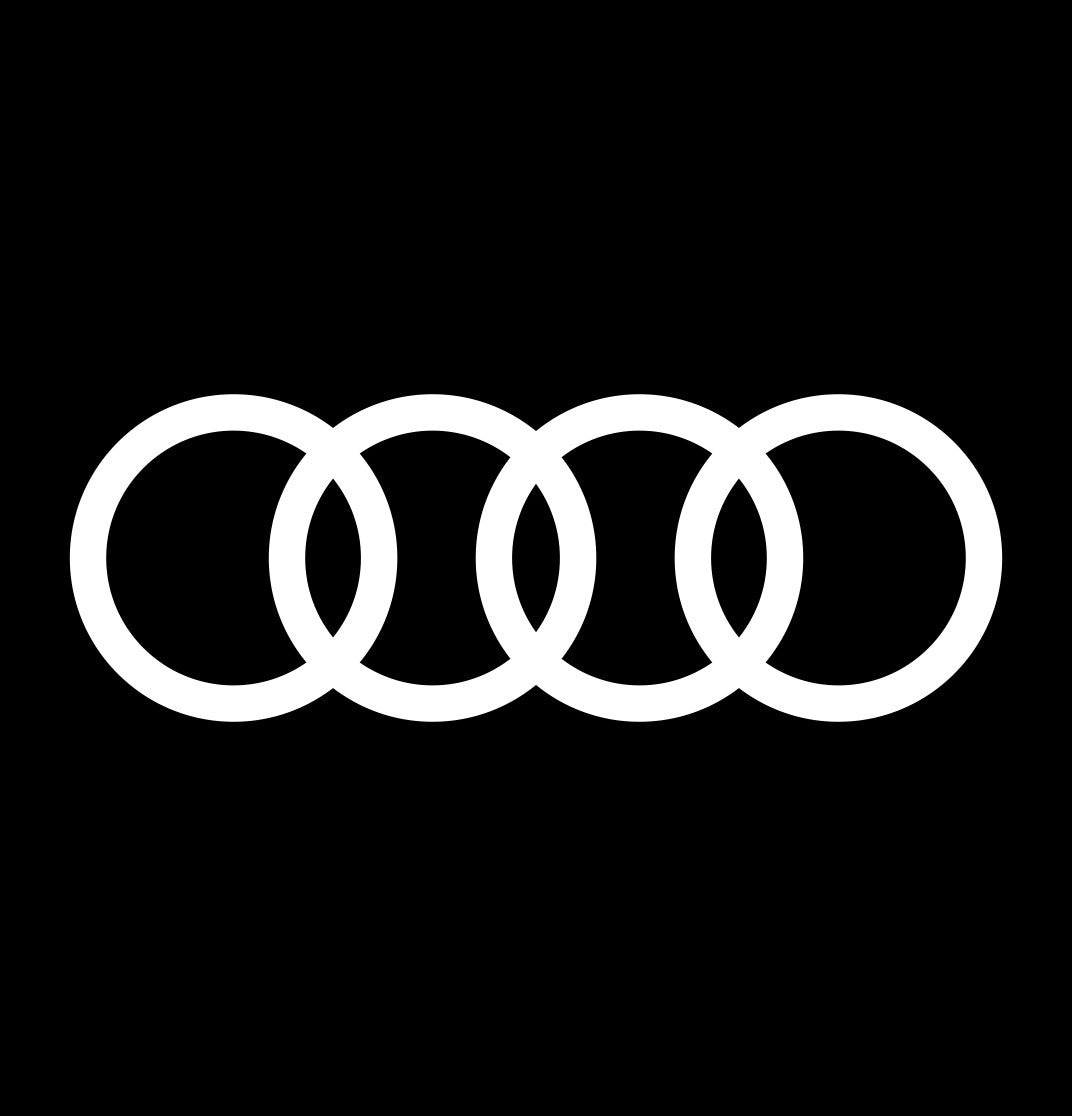 Audi Rings Decal, sticker