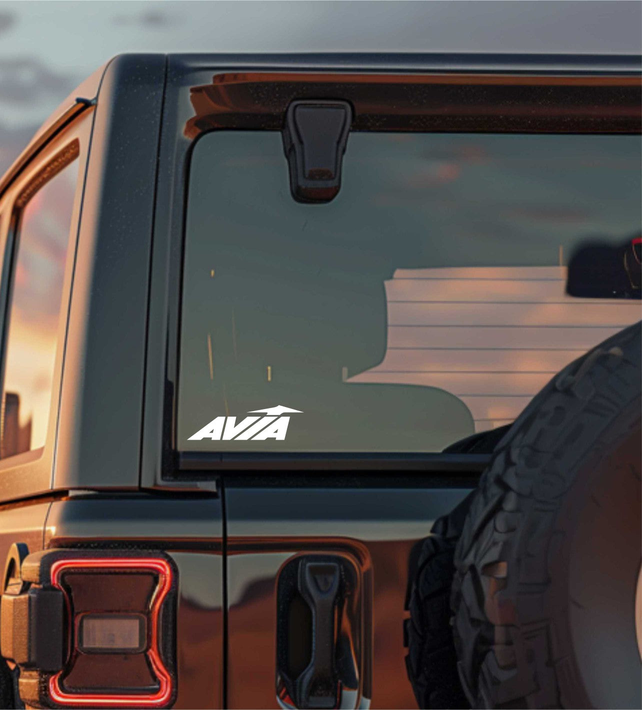 Avia decal, sticker