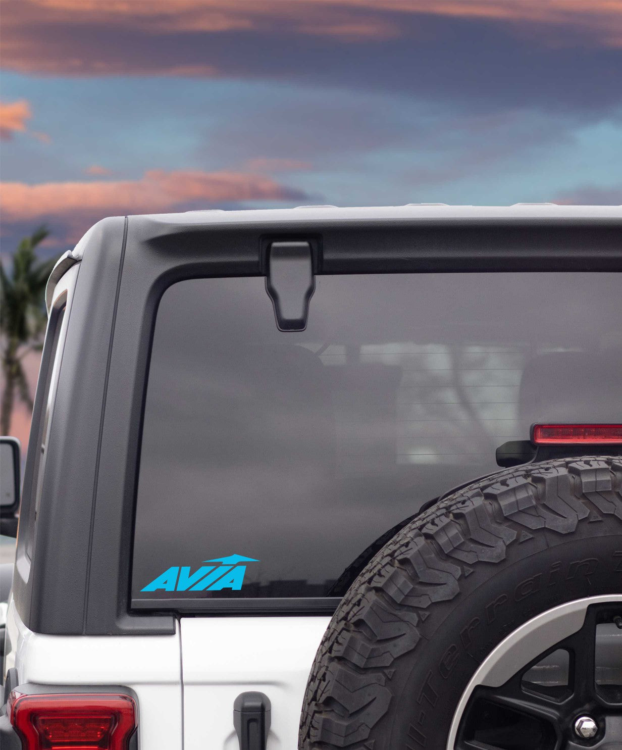 Avia decal, sticker