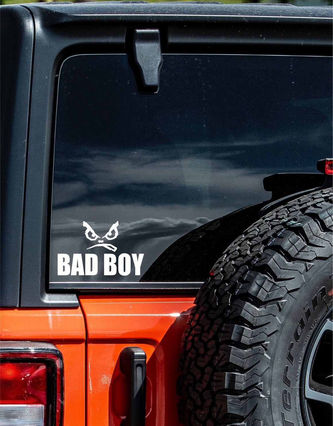 Badboy decal, sticker