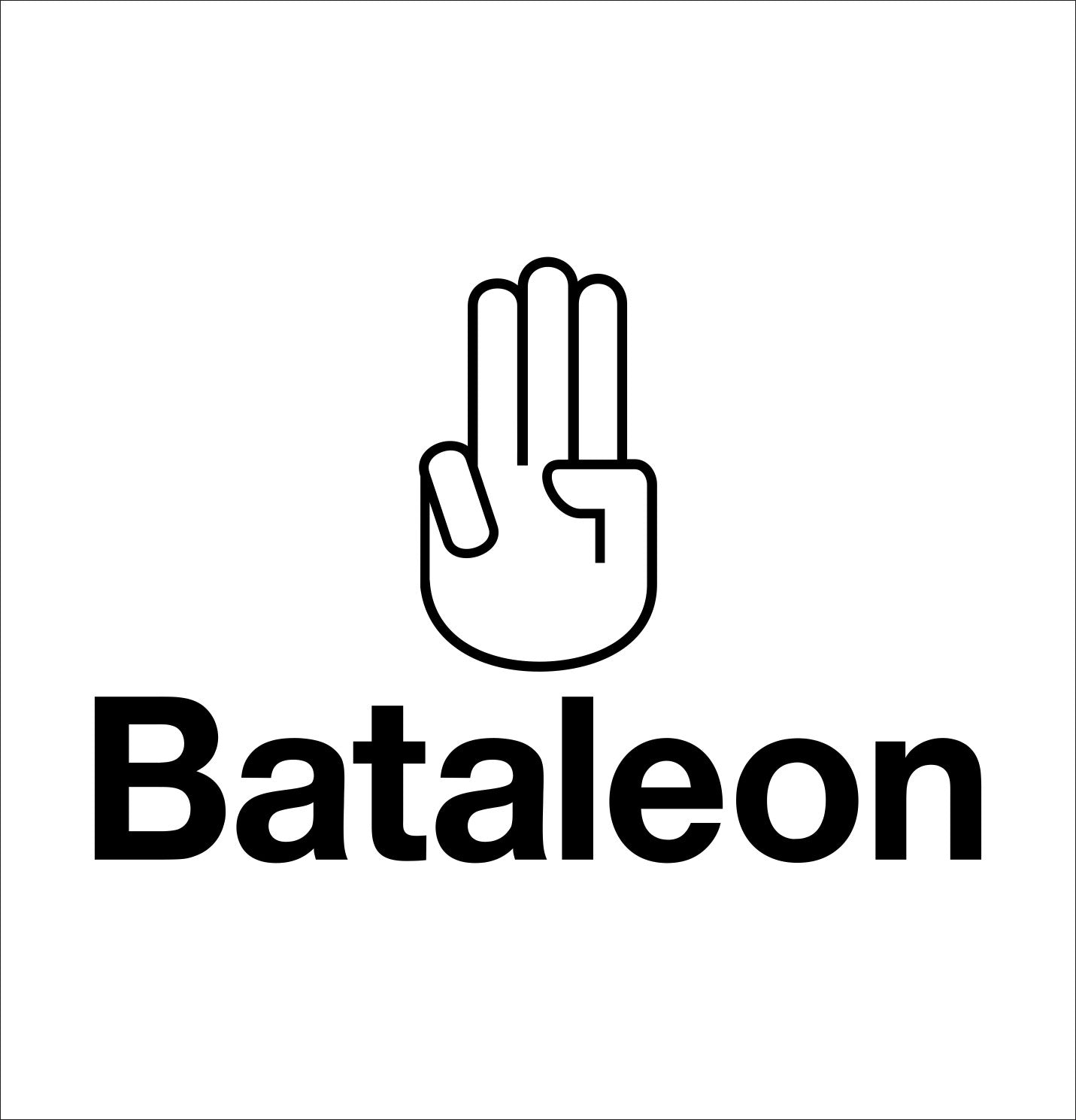Bataleon Snowboards decal, sticker d