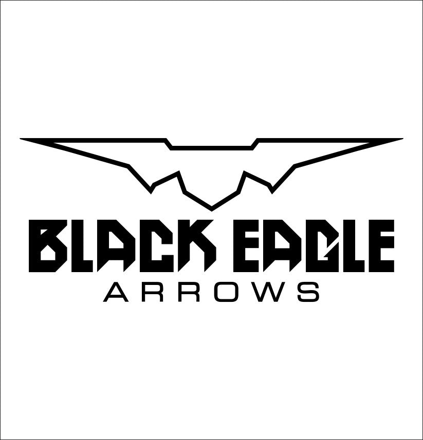 black eagle arrows decal, sticker, hunting fishing decal, car sticker