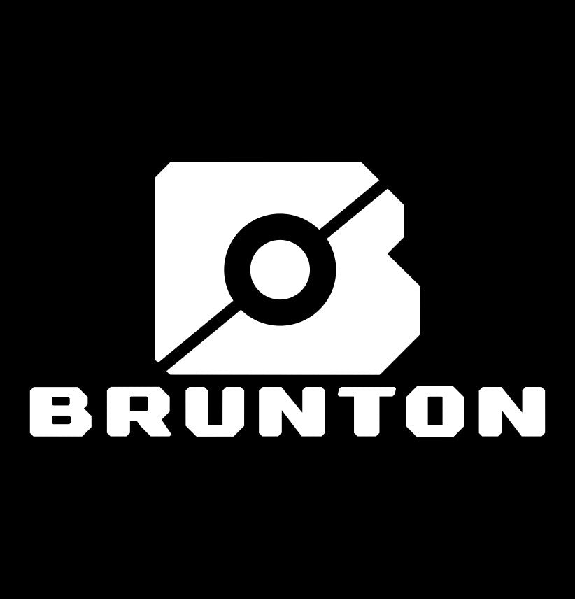 brunton decal, sticker, hunting fishing decal, car sticker