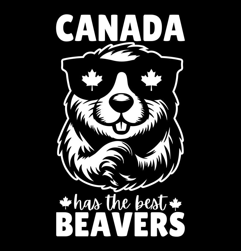 canada has the best beavers decal, sticker, canada sticker, car decal