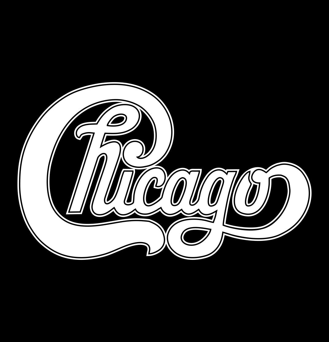 chicago band decal, sticker