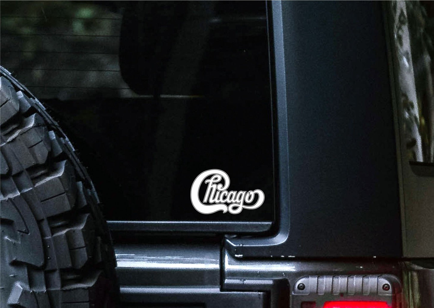 chicago band decal, sticker