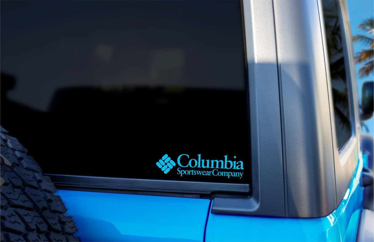 Columbia Sportswear decal, sticker B