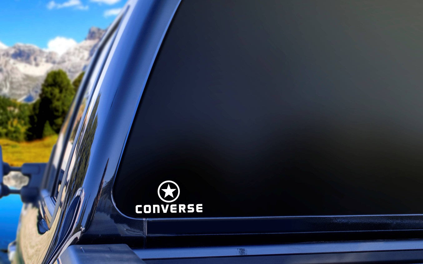 Converse decal, sticker B