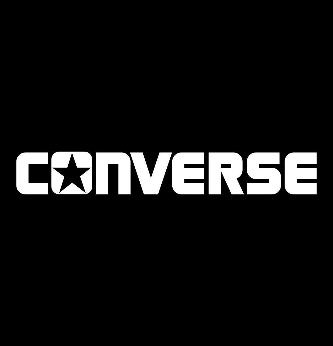 Converse decal, sticker E