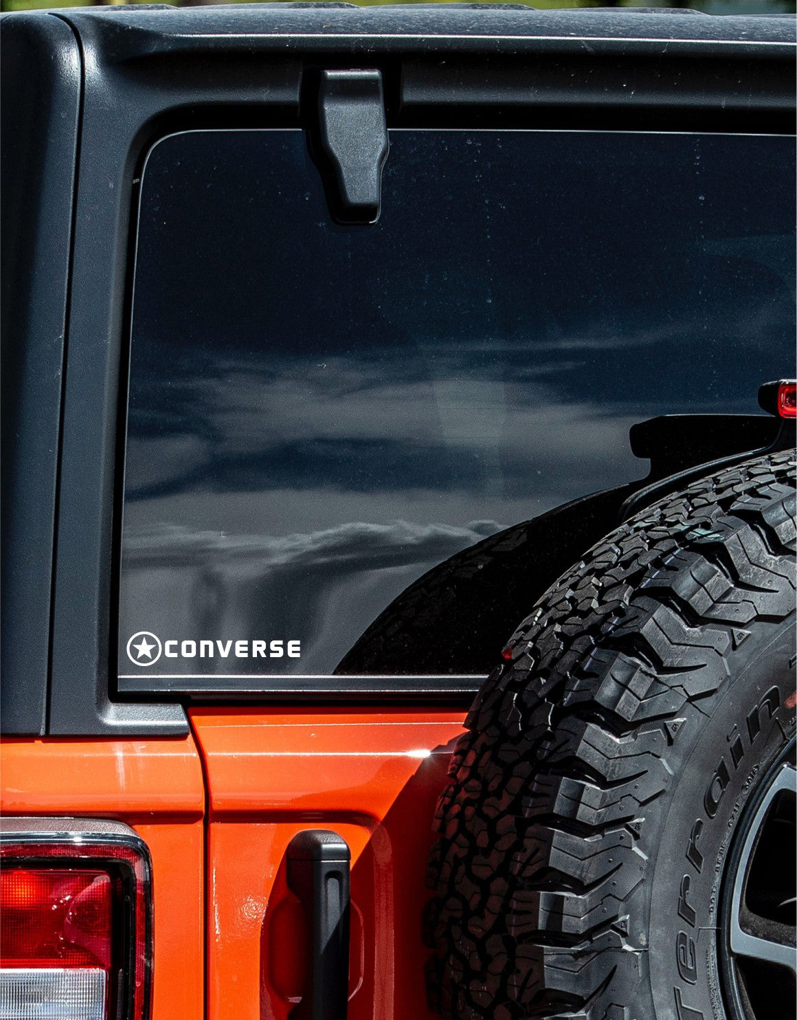 Converse decal, sticker