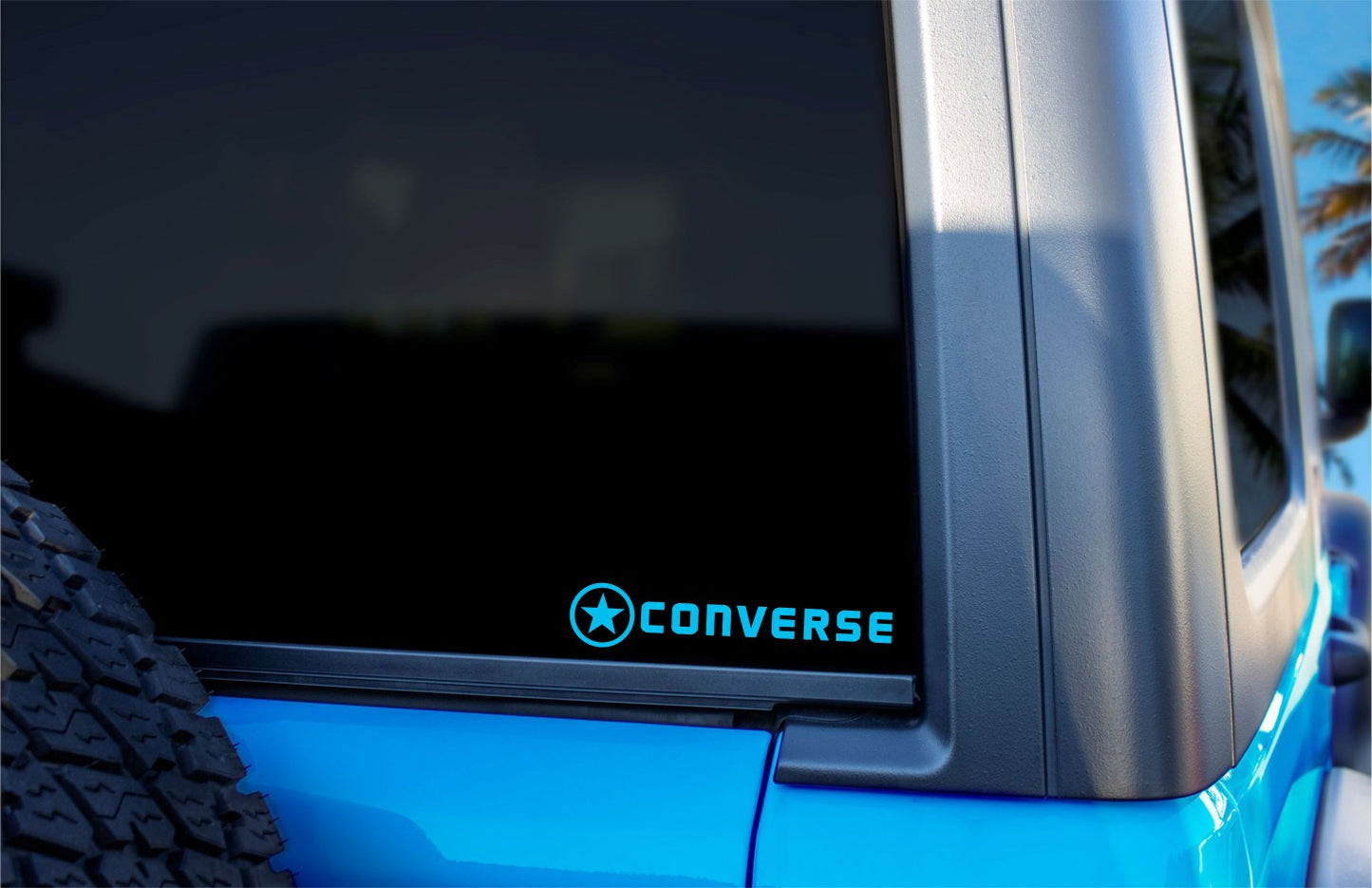 Converse decal, sticker