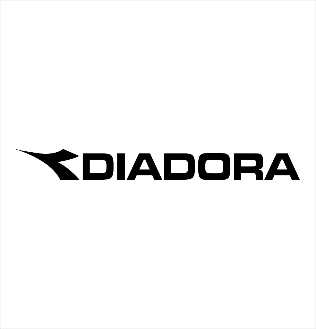 Diadora decal, sticker B