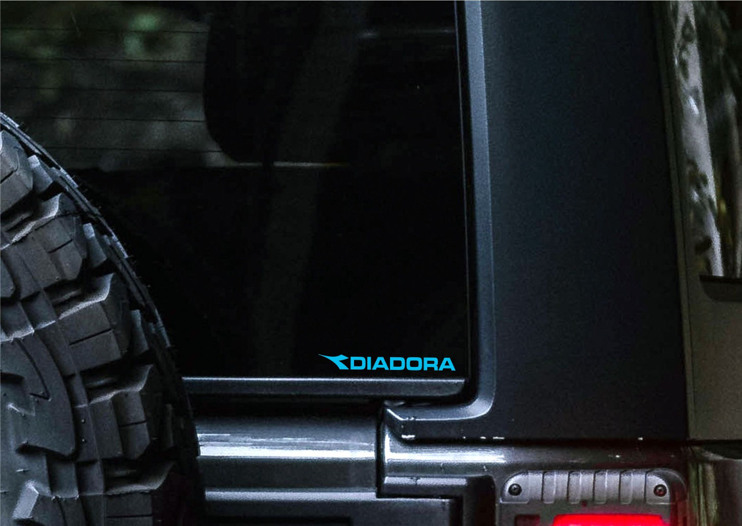 Diadora decal, sticker B