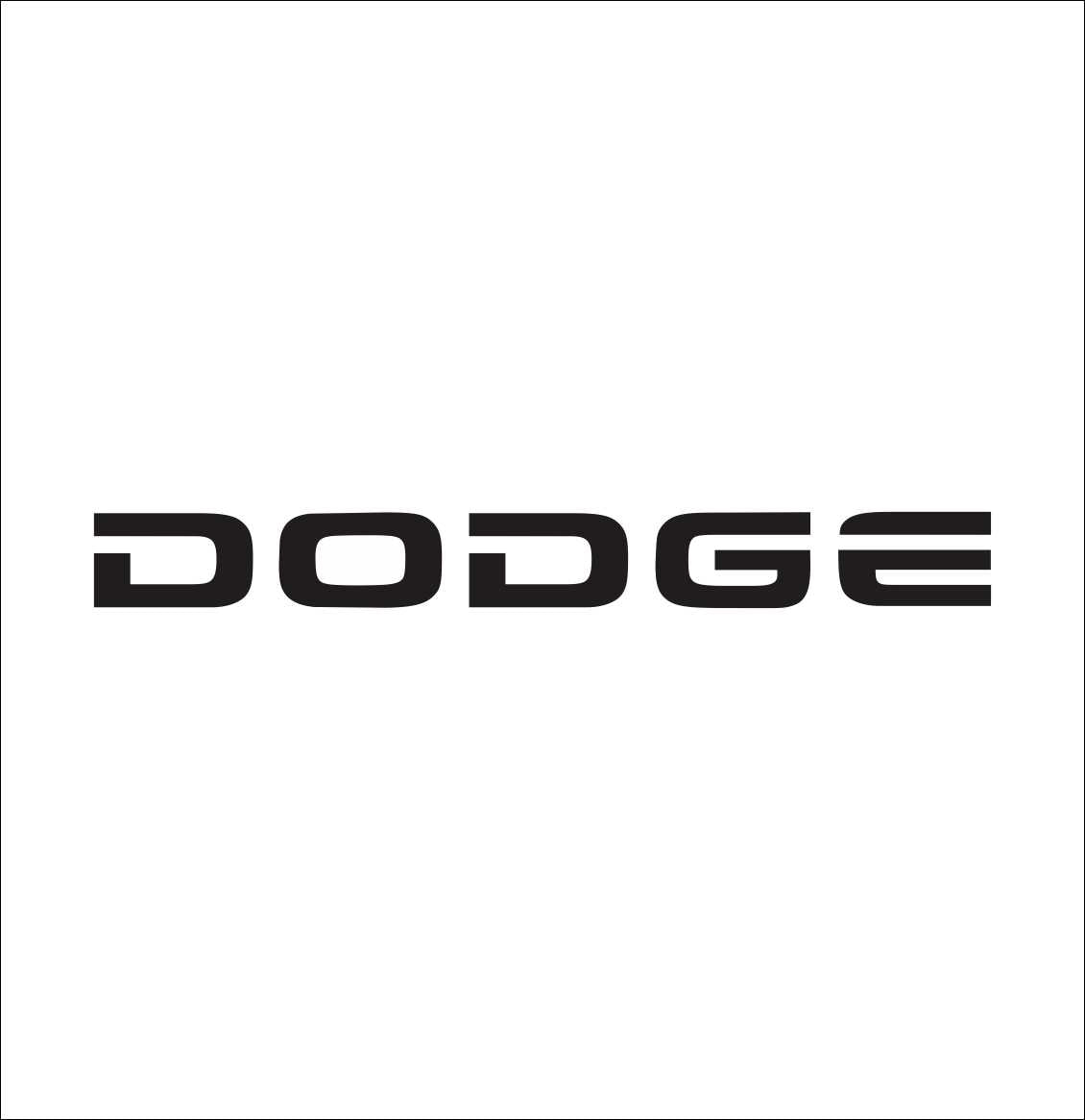 Dodge Decal D