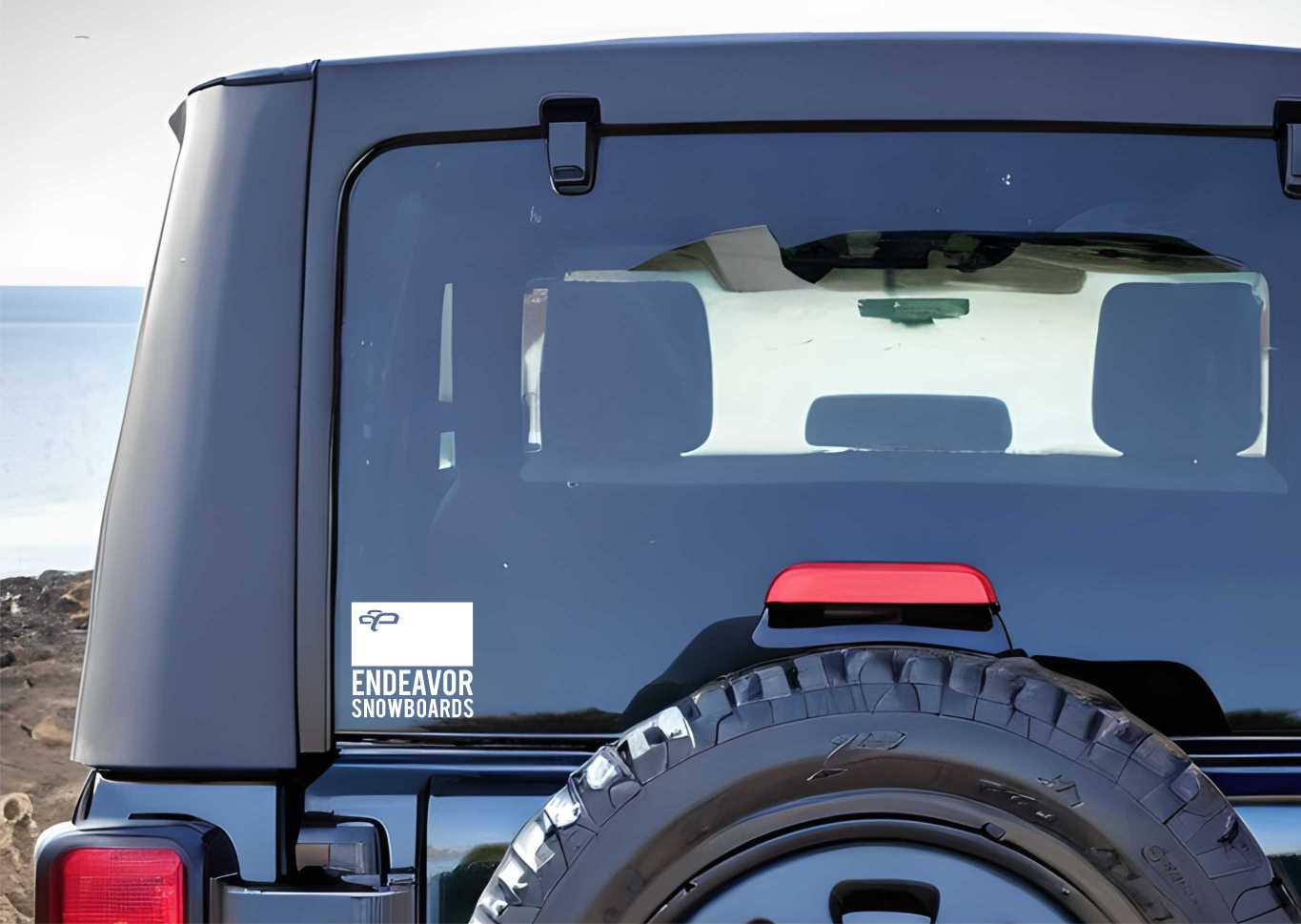 Endeavor Snowboards decal, sticker