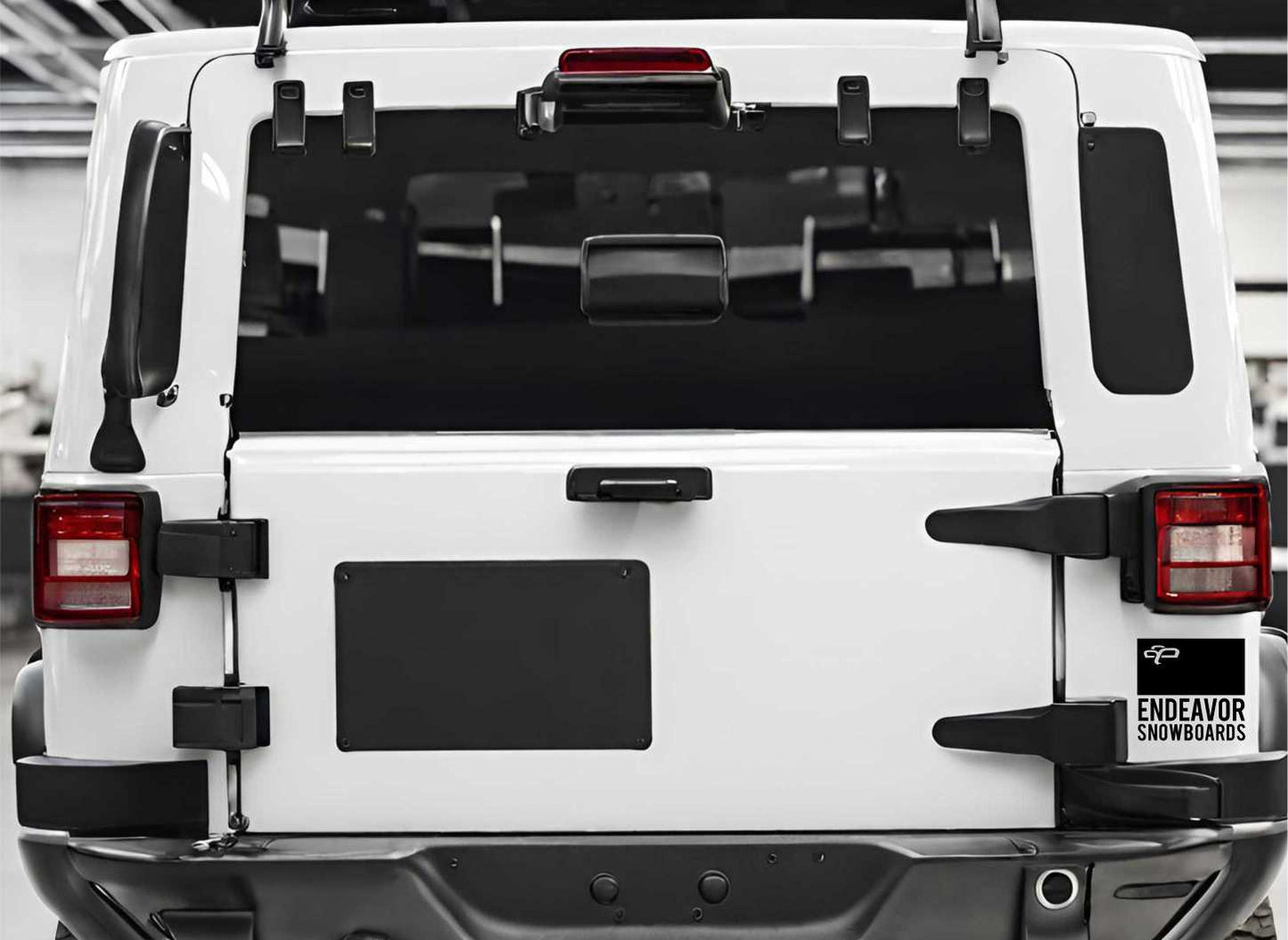 Endeavor Snowboards decal, sticker