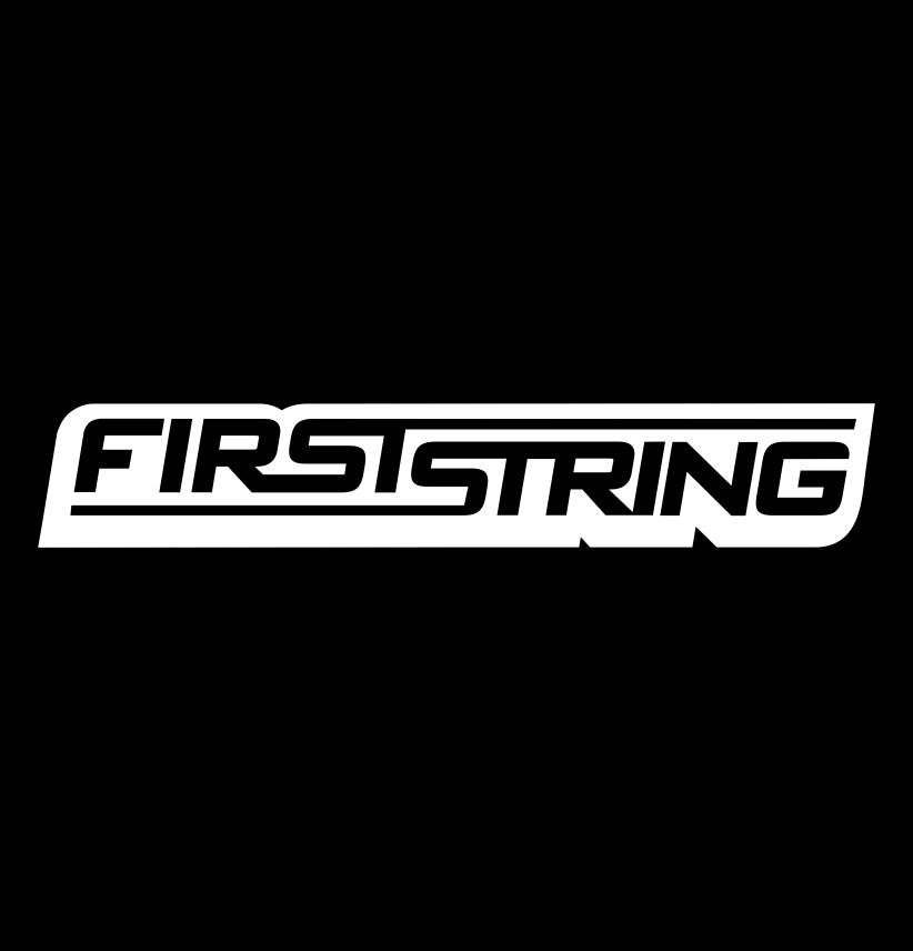 firststring bowstrings decal, sticker, hunting fishing decal, car sticker