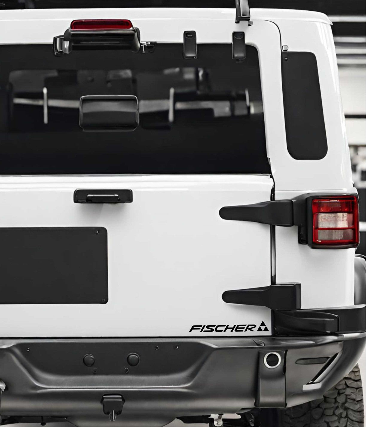 Fischer Sports decal, sticker B